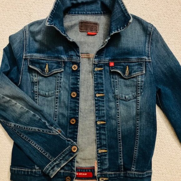 Big Star Jackets & Blazers - VTG Big Star (JACKY) denim jacket women Juniors size S (see measurements)